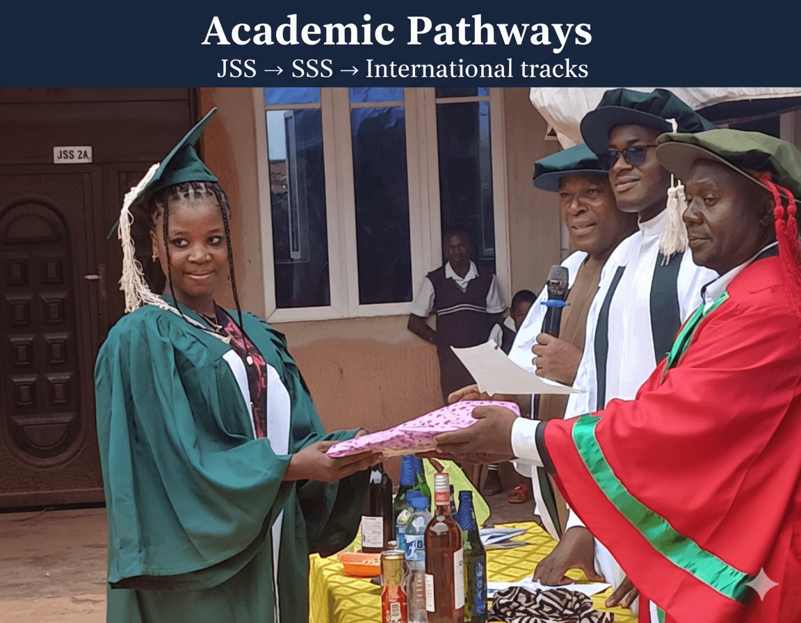 Students in classroom during academic program